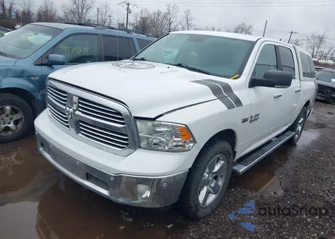 2017 Ram 1500 Big Horn 4X4 5'7 Box из США, поврежденный, VIN 1C6RR7LT5HS853190